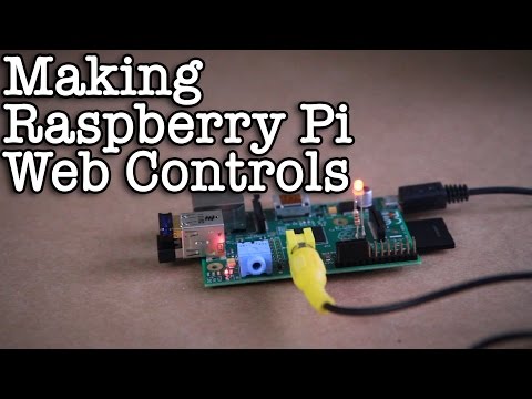 Make Raspberry Pi Web Controls
