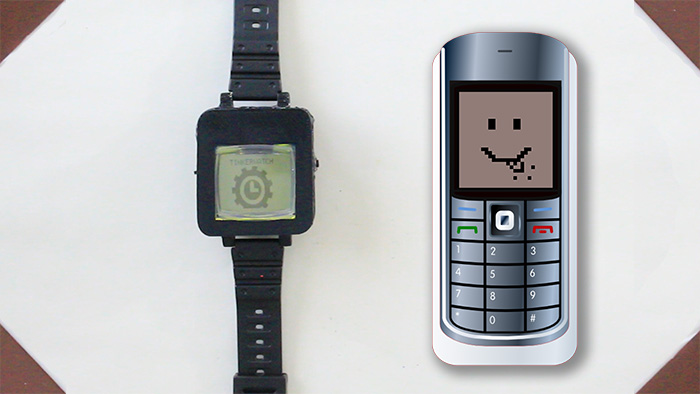 Make Your Own Smartwatch From An Old Cell Phone