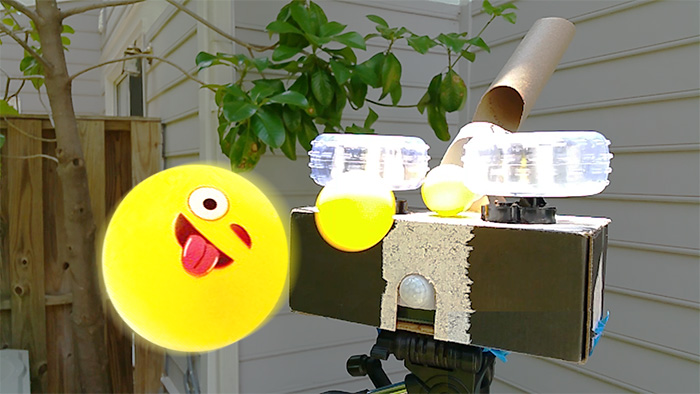 Turn An Old RC Car Into A Ping Pong Ball Blaster!
