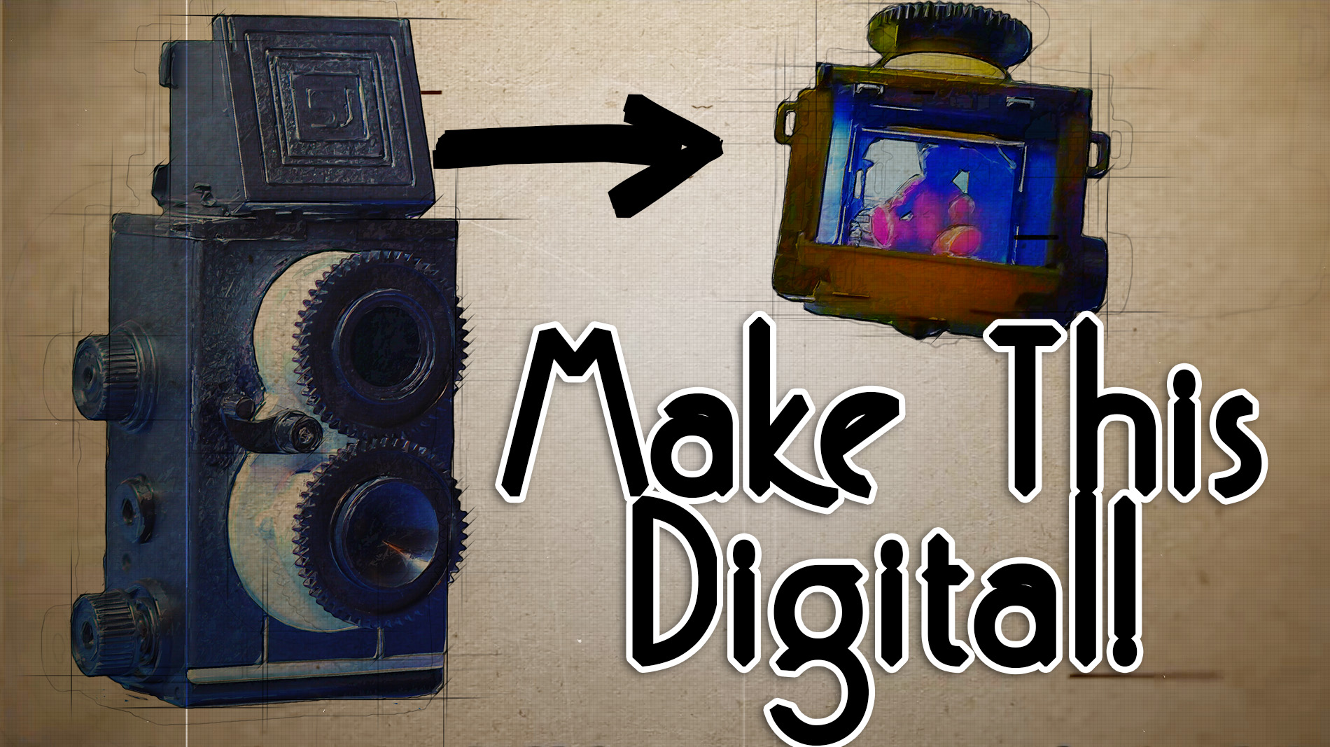 DIY Retro Style Digital Camera Tinkernut Labs The