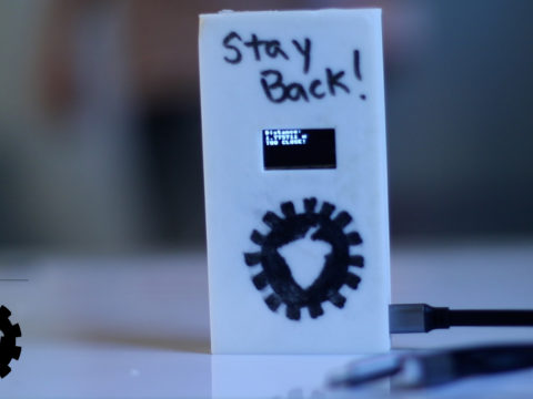 Simple Social Distance Detector
